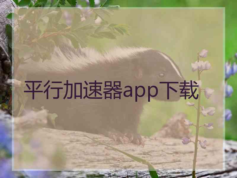 平行加速器app下载