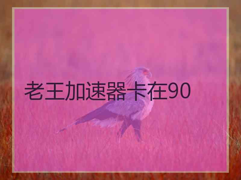 老王加速器卡在90