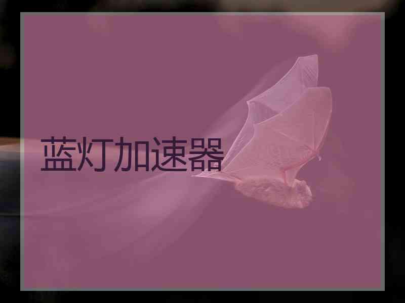 蓝灯加速器